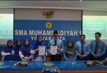 Tamu istimewa dari Selangor, Malaysia berkunjung ke SMA Muhi Yogyakarta. Foto> Yuron Ardi Darma