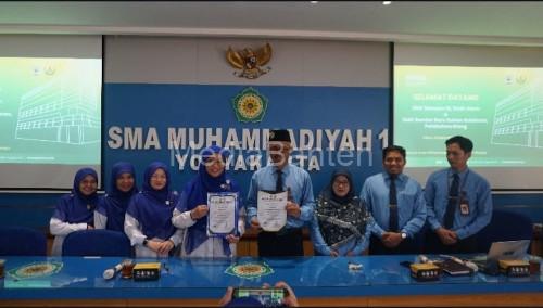 Tamu istimewa dari Selangor, Malaysia berkunjung ke SMA Muhi Yogyakarta. Foto> Yuron Ardi Darma