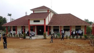 Kondisi terkini SMKN 7 Tangsel. Foto: Istimewa