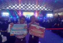 2 siswa SMP Muhammdiyah Plus (MPlus) Gunungpring raih medali perunggu di OPSI Tingkat Nasional. Foto Yusron Ardi Darmawan