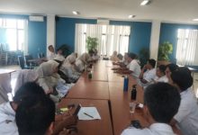 Suasana rapat di Koperasi Karya Bahari DKP Provinsi Banten. Foto: Ucu