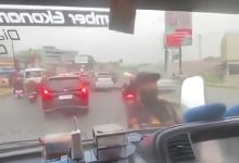 Video viral insiden petugas Dihub Kab Tangerang dengan sopir truk. Foto: Antara