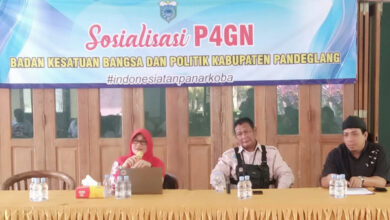 Sosialisasi P4GN oleh Kesabangpol Pandeglang. Foto: Kesabangpol Pandeglang
