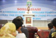 Sosialisasi Tim TKDV Banten. Foto: Biro Adpim Pemprov Banten