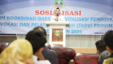 Sosialisasi Tim TKDV Banten. Foto: Biro Adpim Pemprov Banten