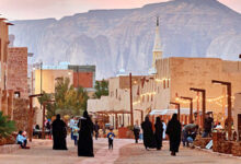 Souq di Kota Al Ulah di Arab Saudi. Foto: Arab News