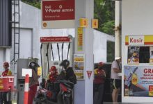 SPBU milik Sehll di Jakarta. Foto Antara