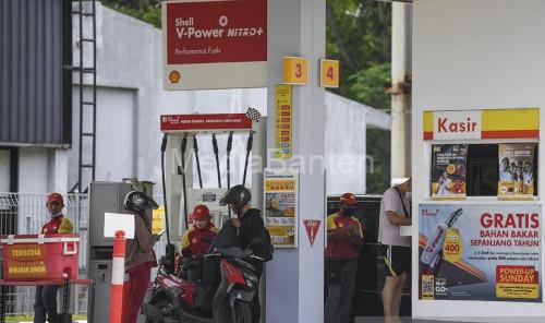 SPBU milik Sehll di Jakarta. Foto Antara