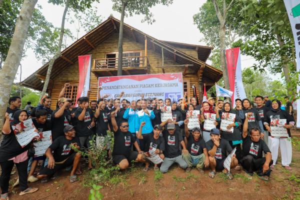 GBB dan SPN Kab Tangerang sepakat sosialisasikan Ganjar Pranowo. Foto: GBB