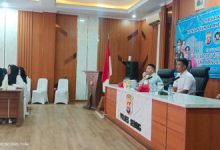 Pembekalan relawan SPPG Polres Serang. foto: Yono