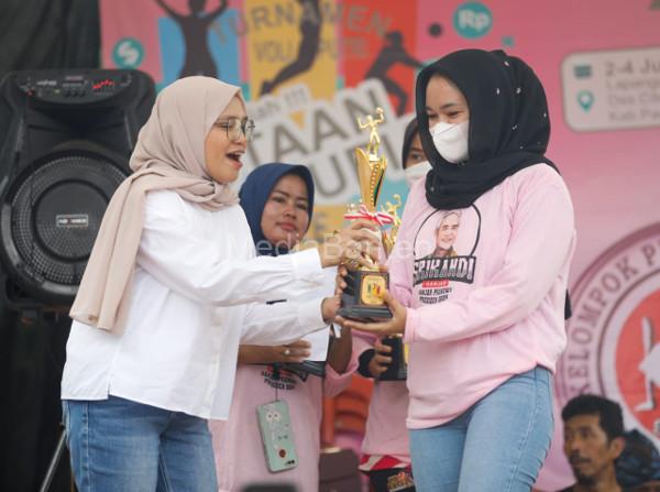 Turnamen Bola Voli Putri dari Srikandi Ganajar Banten. Foto: Srikandi Ganjar