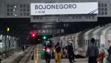 Statsiun KA Bojonegara. Foto: LKBN Antara