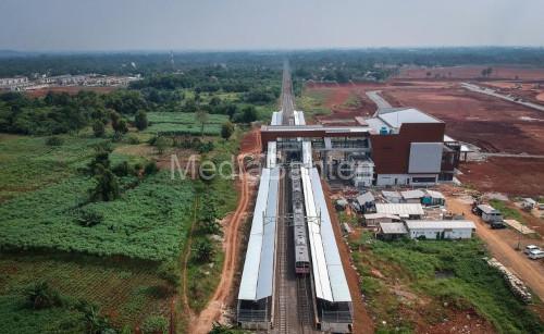 Stasiun Jatake. Foto Antara