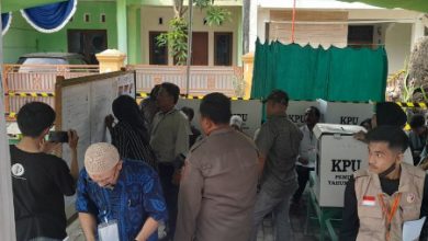 Suasana salah satu TPS di Kota Serang. Foto: LKBN Antara