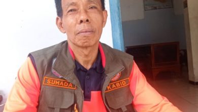 Suhada, Kabid Kedaruratan dan Logistik BPBD Kabupaten Lebak. Foto Antara