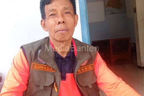 Suhada, Kabid Kedaruratan dan Logistik BPBD Kabupaten Lebak. Foto Antara