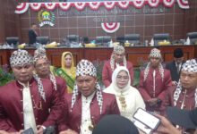 Walikota Serang, Syafrudin dalam acara HUT Kota Serang ke-15. Foto: Aden Hasanudin