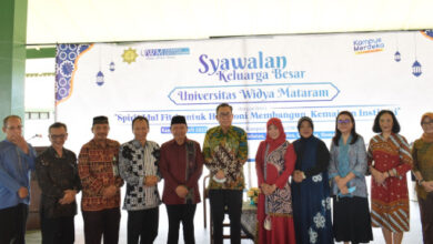 Acara Swalayan di Pendopo Agung Kampus Terpadu UWM Yogyakarta. Foto: Humas UWM