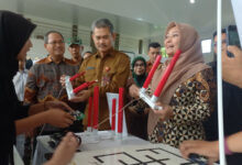 Pameran karya siswa SMKN 2 Pandeglang. Foto: Biro Adpim Banten