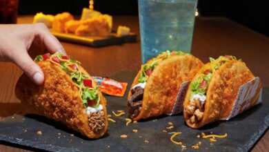 Taco, makanan khas Meksiko. Foto: Istimewa