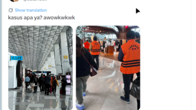 Screenshot (tangkapan laya) cuitan pengguna X. Foto Dok MediaBanten