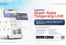 Aplikasi Tangerang Live milik Pemkot Tangerang. Foto Istimewa