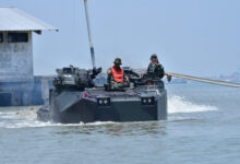 Ranpur Amfibi LVT 7-A1. Foto: Ahmad Munawir = Menkav 2 Mar