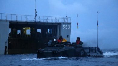 Ranpur Amfibi Yonranratfib 2 Mar. Foto: Ahmad Munawir - Menkav 2 Mar