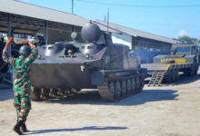 Uji kemampuan dan perawatan Ranpur. Foto: Munawir - Menkav 2 Mar