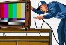 Ilustrasi keluhan siaran tv digital. Foto: cnbcindonesia.com