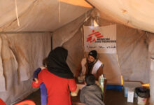 Di dalam mobil klinik MSF di Suriah Barat. Foto: Humas MSF Indonesia