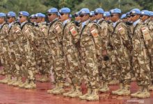 Personel dalam misi perdamaian PBB dari Indonesia. Foto Antara