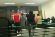Sidang kasus pencurian kendaran motor di PN Serang. Foto: Adam Maulana