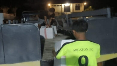 Teripang dan Sirip Ikan Hidu yang dista Polres Rote Ndao. Foto: Dance Hanukh