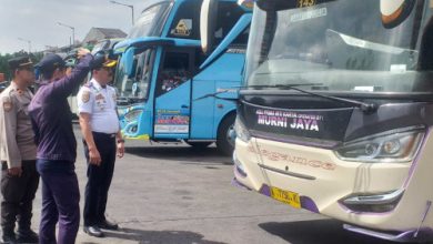 Bus AKAP Reguler di Terminal Kalideres. Foto: BeritaJakarta