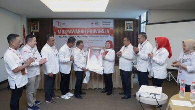 Ratu Tatu Chasanah kembali memimpin PMI Banten. Foto: Aden Hasanudin