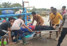 Nelayan Bojonegara tewas tersambar petir. Foto: LKBN Antara