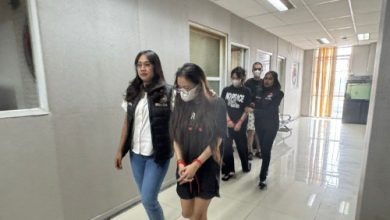 Tersangka narkotika jenis etomidate di Bandara Soetta. Foto Antara