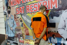 Tersangka tawuran yang tewaskan 1 orang. Foto: Hendra Hermawan