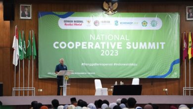 Teten Masduki, Menteri Koperasi dan UKM di SMA Muhi Yogyakarta. Foto: Yusron Ardi Darmawan