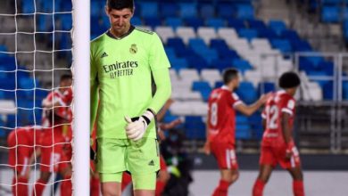 Thibaut Courtis, Kiper Real Madrid. Foto: LKBN Antara