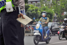 Ilustrasi Tilang Manual. Foto: Istimewa