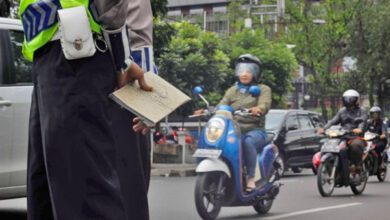 Ilustrasi Tilang Manual. Foto: Istimewa