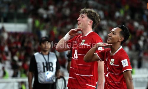 Timnas Indonesia membantai St Kitts and Nevi 4 - 0 pada FIFA Series. Foto Istimewa