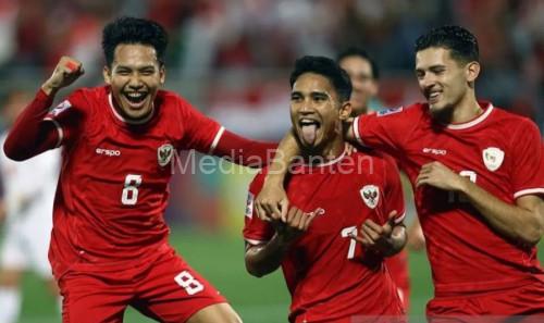 Timnas Indonesia U-23 yang beralaga di Doha. Foto: Antara