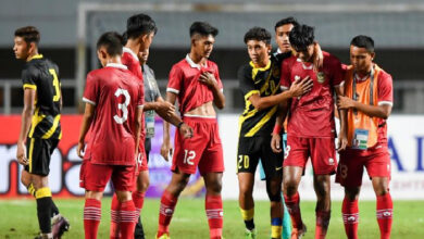 Timnas Indonesia U-17 kalah menyakitkan dari Malaysia 1-5. Foto: Istimewa