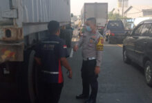 Lokasi kecelakaan pengendara Yamaha di Kibin. Foto: Yono