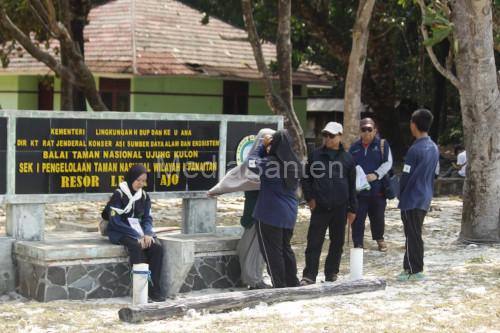 Sektor pariwisata, salah satunya Pulau Panaitan di TN Ujung Kulon, Pandeglang. Foto Nana Amdan