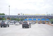 Gerbang Tol Cikampek Utama. Foto Antara