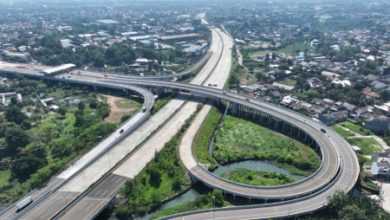Jalan Tol Serpong - Cinere. Foto: LKBN Antara